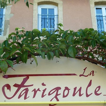Logis Hotel Restaurant La Farigoule Sainte-Cecile-les-Vignes Bagian luar foto